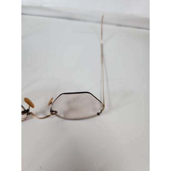 VINTAGE AO AMERICAN OPTICAL 1/10 12K GF GOLD FILLED EYEGLASSES Frames Only - Picture 3 of 10